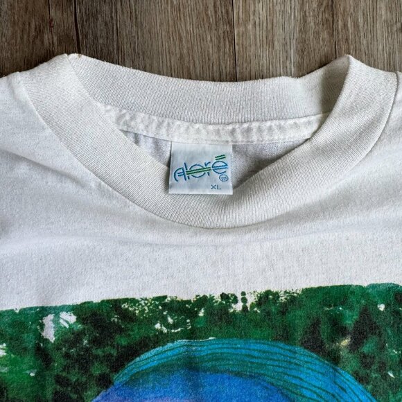 Vintage Corpus Christi Beach Single Stitch Fish Tee XL - Picture 3 of 4